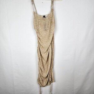 NWT Kendall+Kylie Cheetah Print Swim Coverup M
